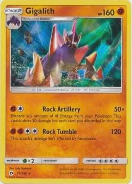 Gigalith - 71/149 (Cosmos Holo)