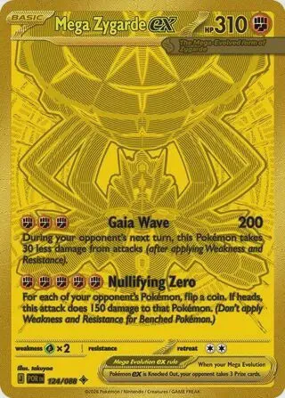Mega Zygarde ex - 124/088