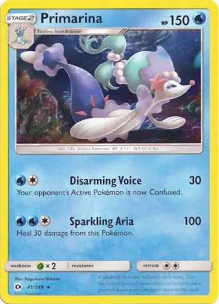 Primarina - 41/149 (Water Web Holo)