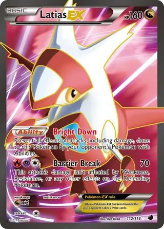Latias EX (112 Full Art)