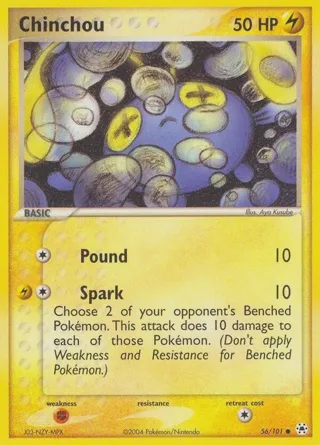 Chinchou - 56/101