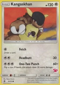Kangaskhan (#4 Charizard Stamped)