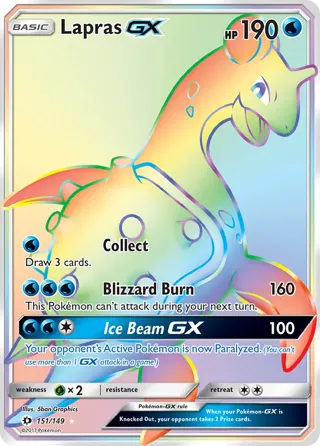 Lapras GX (Secret)