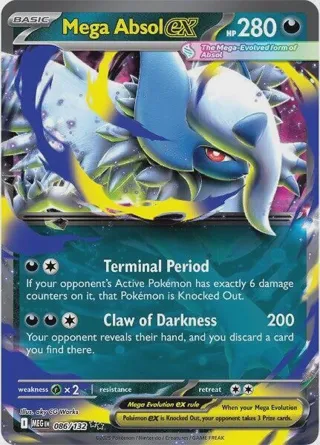 Mega Absol ex - 086/132
