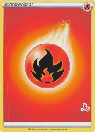 Fire Energy (#3 Cinderace Stamped)