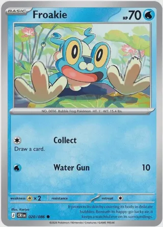 Froakie - 020/086