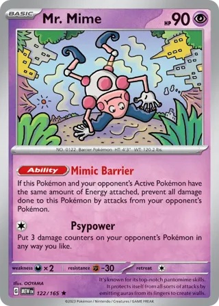 Mr. Mime - 122/165