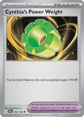 Cynthia's Power Weight