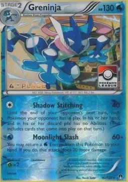 Greninja (Pokemon League) [4th Place]