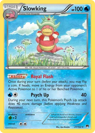 Slowking - 21/122 (Cosmos Holo)