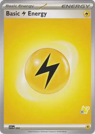 Basic Lightning Energy - Pikachu 31