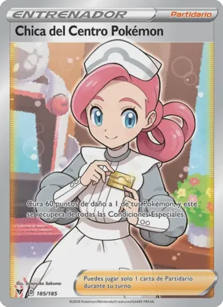 Chica del Centro Pokémon