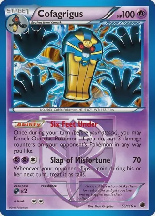 Cofagrigus (Team Plasma) (56)