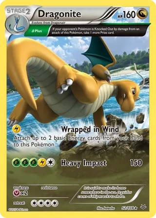 Dragonite - 52/108 (XY Roaring Skies)