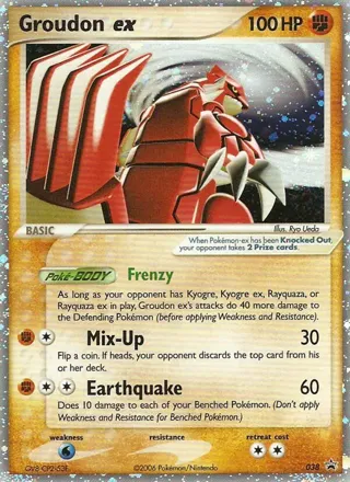 Groudon ex (EX Collector's Tins)