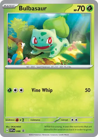 Bulbasaur - 046 (Cosmos Holo)