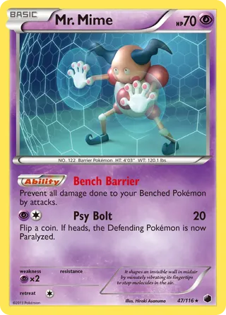 Mr. Mime - 2014 (Andrew Estrada)