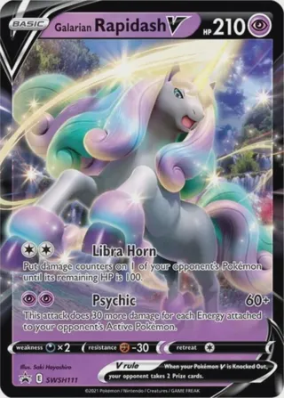 Galarian Rapidash V - SWSH111