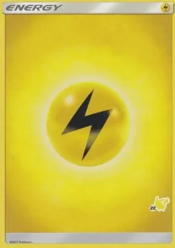 Lightning Energy (#22 Pikachu Stamped)