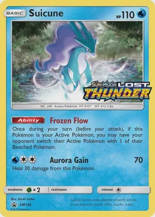 Suicune - SM149 (Prerelease)