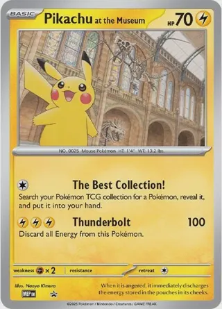 Pikachu at the Museum