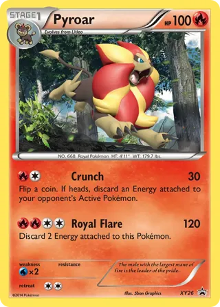 Pyroar - XY26
