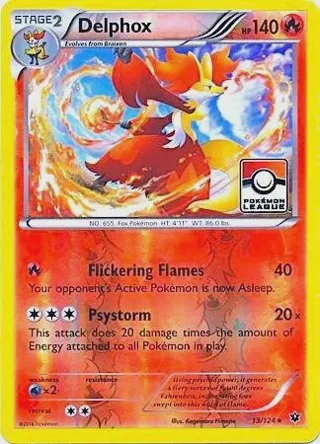 Delphox - 13/124 (Pokemon League)