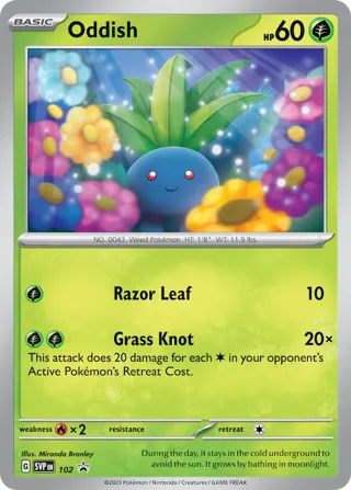 Oddish - 102