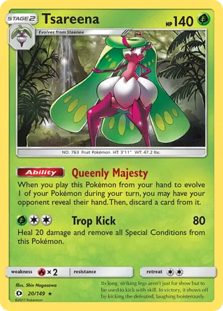 Tsareena - 20/149 (League Challenge) [4th Place]