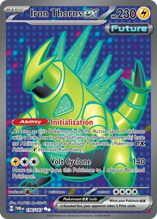 Iron Thorns ex - 196/167