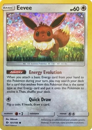 Eevee - 101/149 (General Mills Promo)