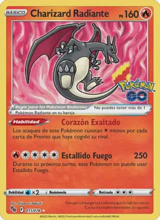 Charizard Radiante