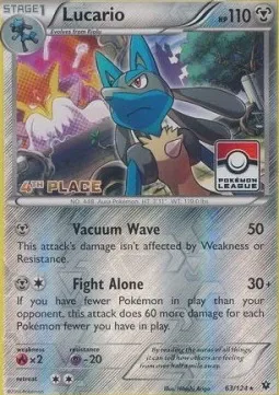Lucario (Pokemon League) [4th Place]