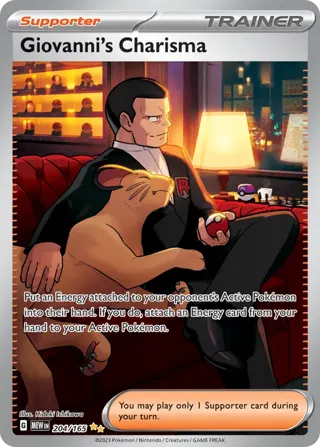 Giovanni's Charisma - 204/165