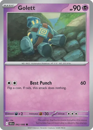 Golett (Master Ball Pattern)