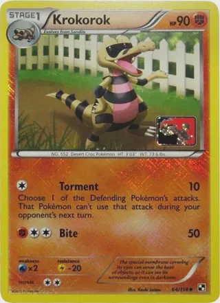 Krokorok - 64/114 (League Promo)