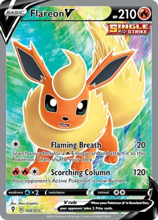 Flareon V (Full Art)