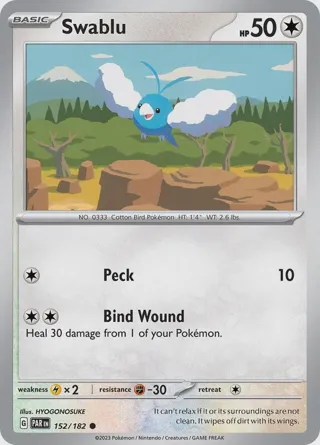 Swablu - 152/182