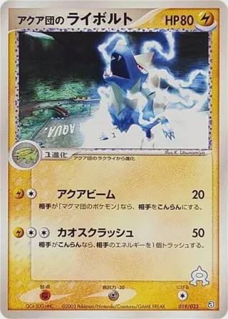 Team Aqua's Manectric