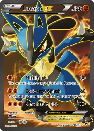 Lucario EX (107 Full Art)