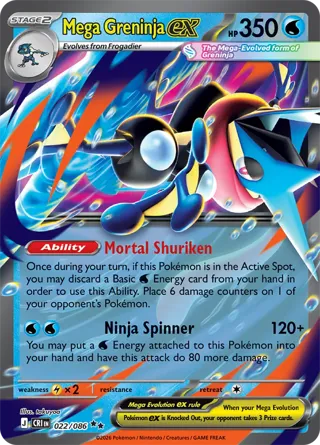 Mega Greninja ex
