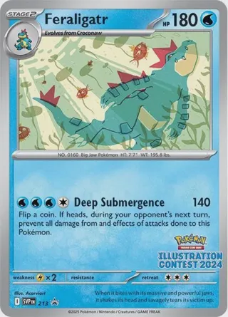 Feraligatr - 213 (Illustration Contest 2024)