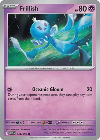 Frillish (Poke Ball Pattern)
