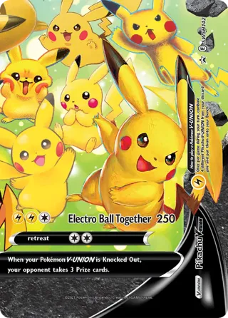Pikachu V-Union - SWSH142