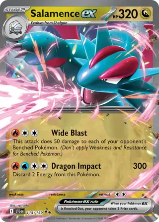 Salamence ex - 114/159