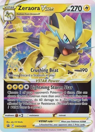 Zeraora VSTAR - SWSH265