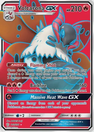 Volcarona GX (Full Art)