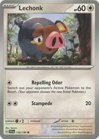 Lechonk - 154/198 (Holo)