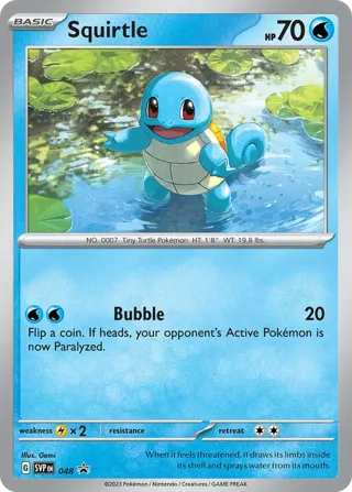Squirtle - 048 (Cosmos Holo)