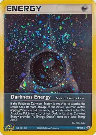 Darkness Energy (Special) - 93/109 (Cosmos Holo)